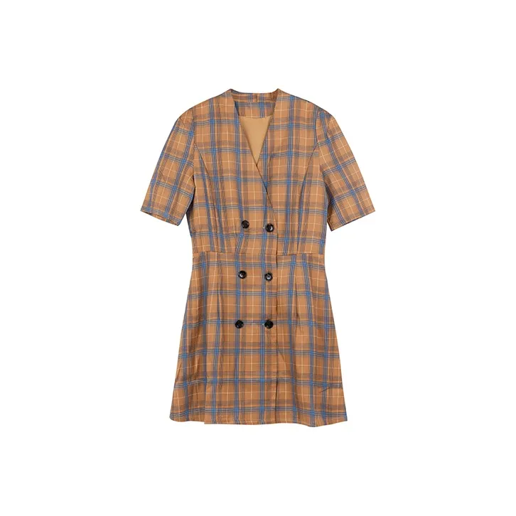 Leather Cat A Линия Юбка Платье Многоцветный