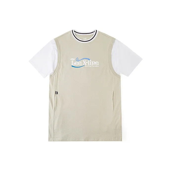 Lee устричный белый женские короткие рукава платья