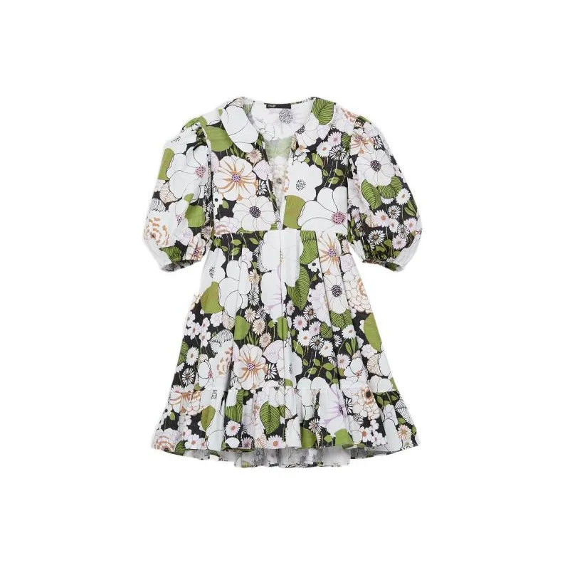 Maje Short Sleeved Dresses Women's Multicolor