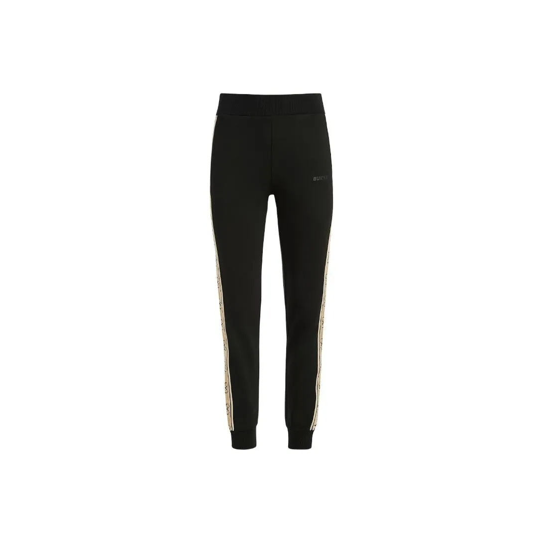 GUESS SS24 Knitted Sports Pants Women's Black