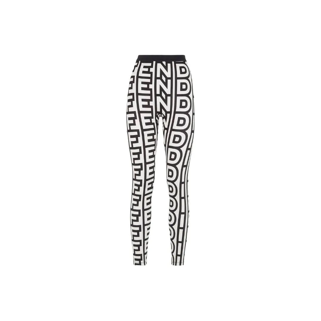 FENDI Leggings Women's White