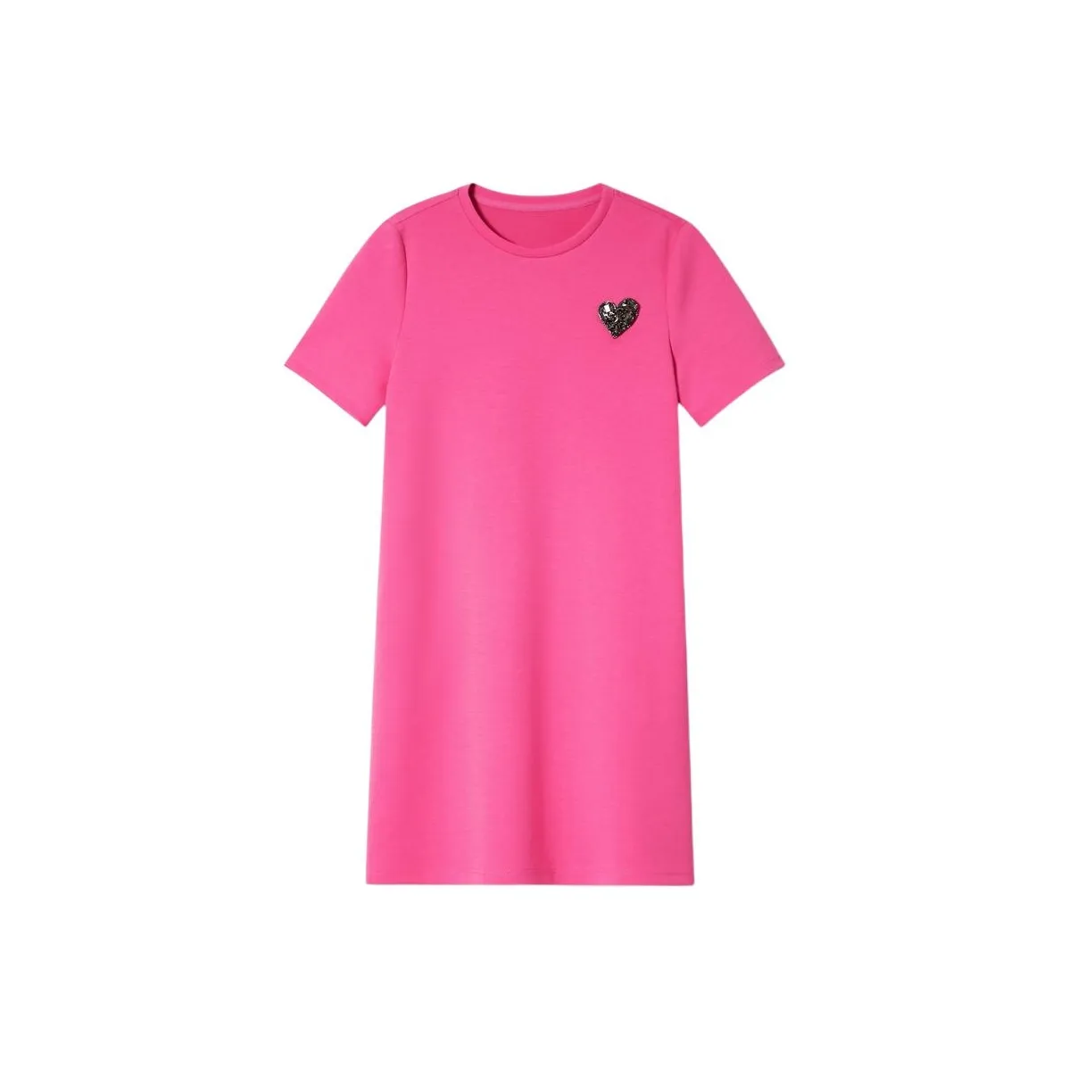 PSALTER Short Sleeved Dress Women's Fuchsia
