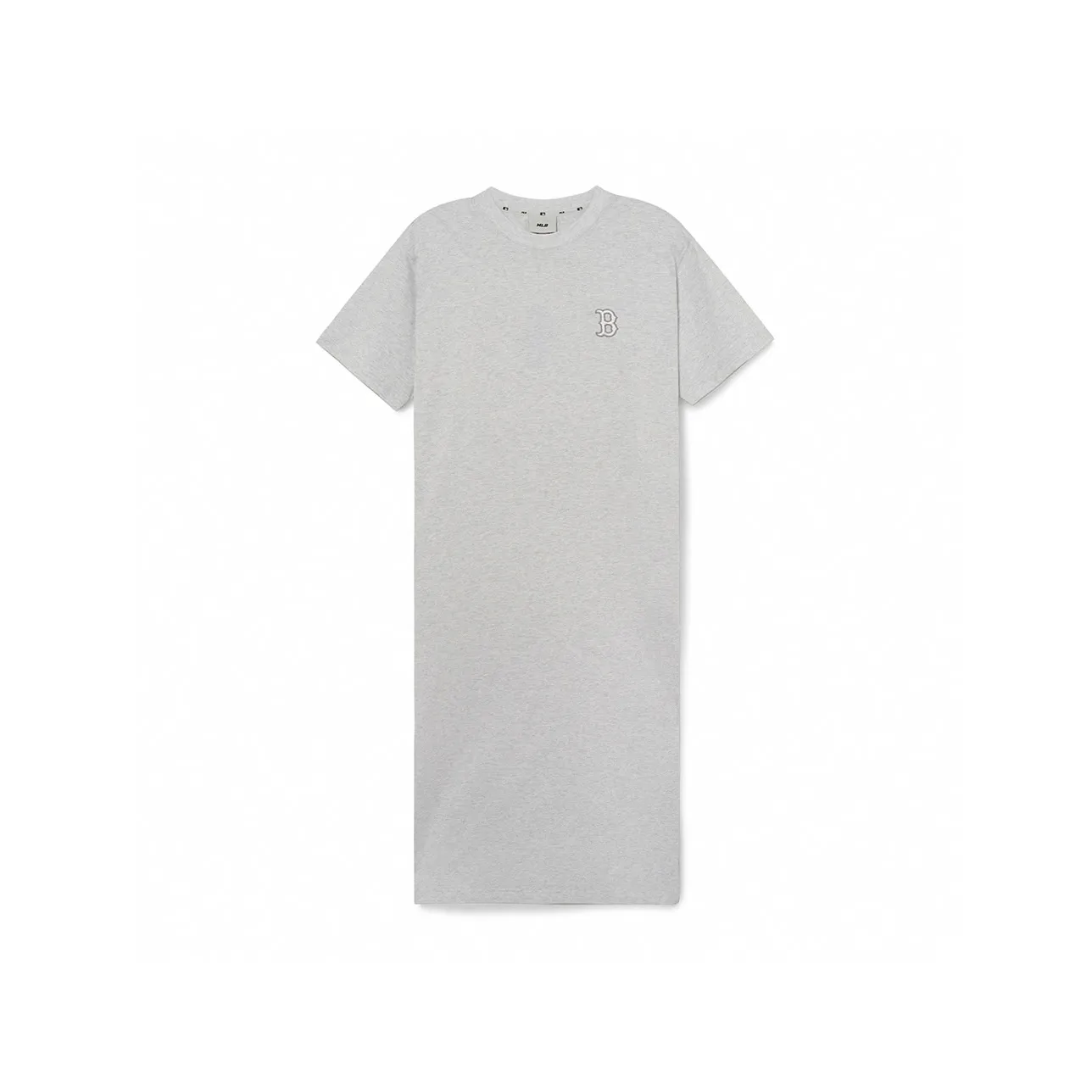 Mlb Base Logo New York Yankees SS23 Короткий рукав Платье Женское Светло-серый