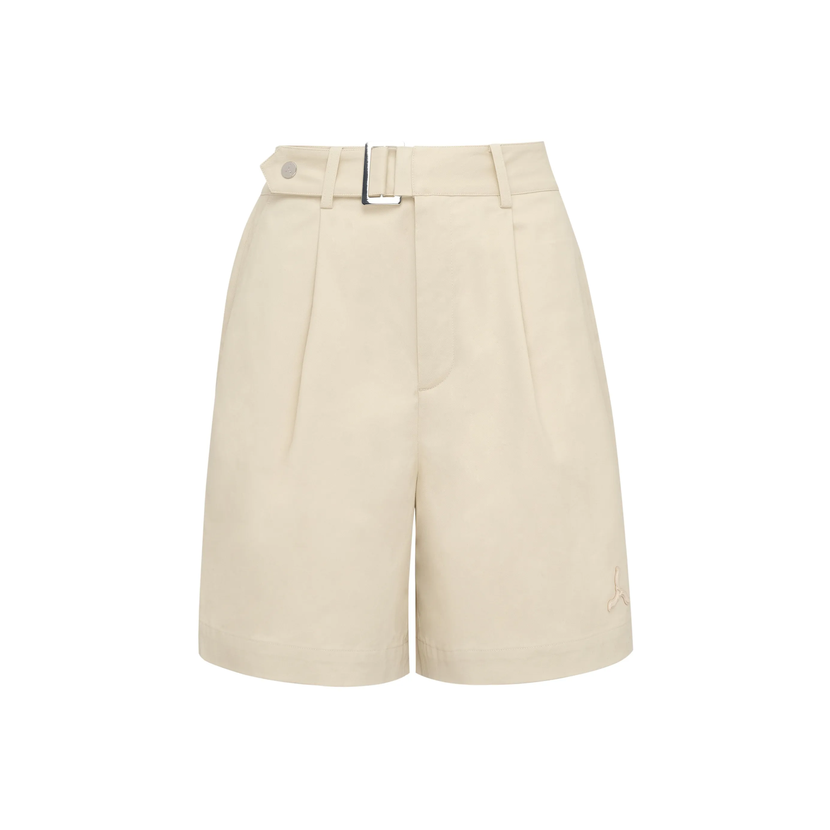 LI NING 1990 LADY L Series Casual Shorts Women's Light Milk Umber