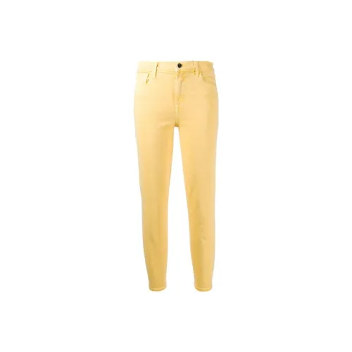 J BRAND Желтые Женские Джинсы