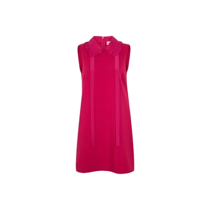 RED VALENTINO Sleeveless Dresses Women's Rose Red