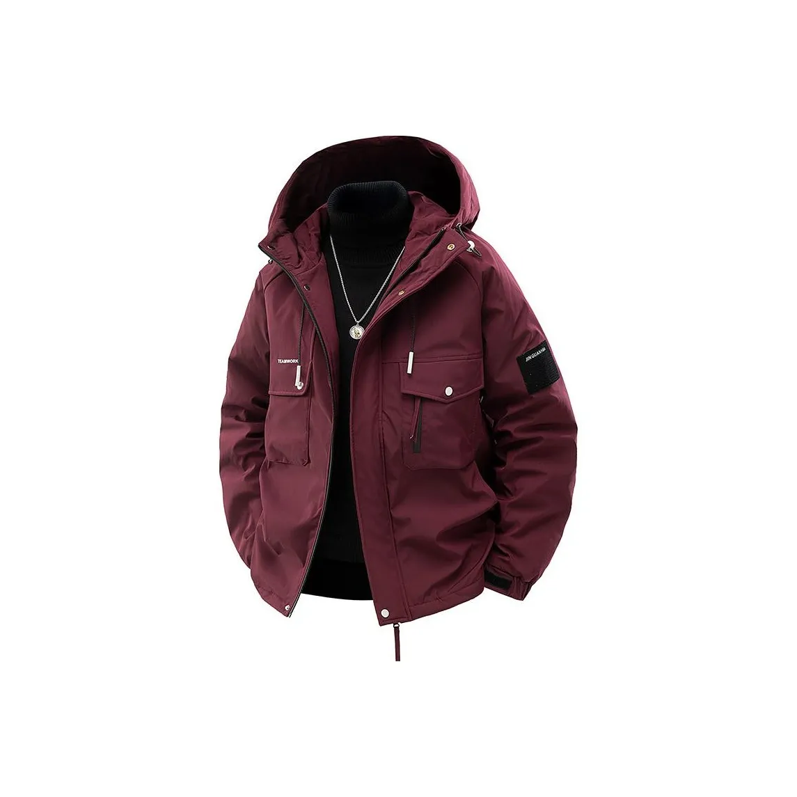 LSVE Унисекс Объемные куртки (пуховики)