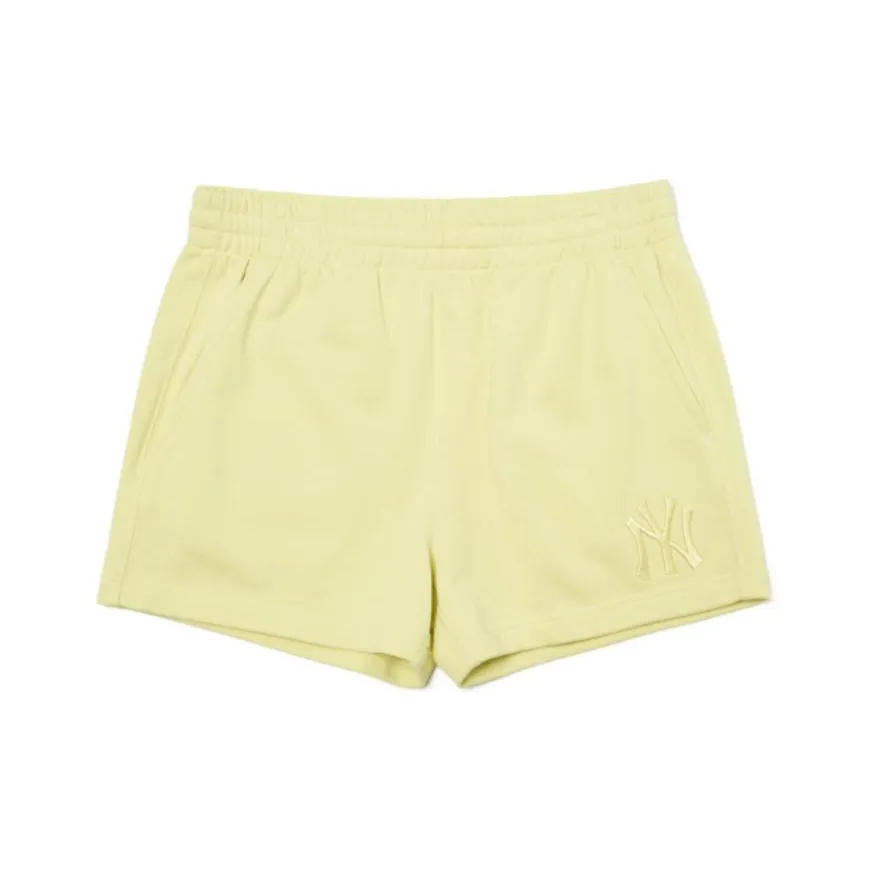 MLB Mlb Base Logo Casual Shorts Women's Yellow