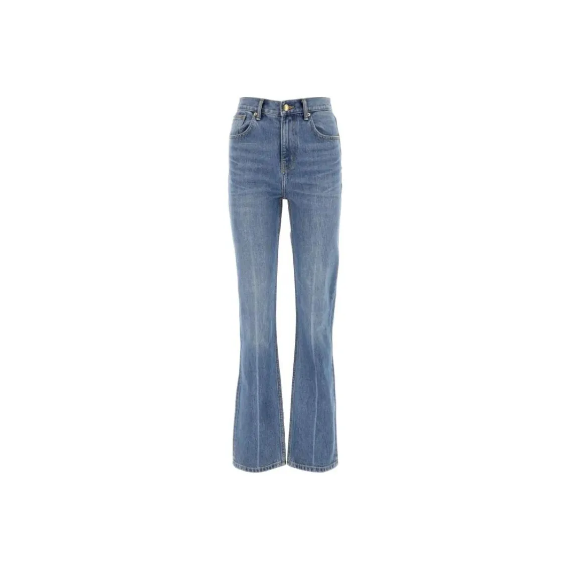 TORY BURCH Mid Rise Slim Straight Leg Jeans