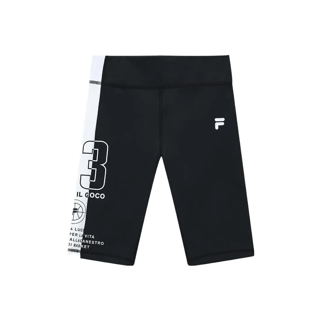 FILA FUSION Темно-черные Женские Повседневные шорты