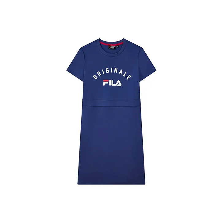 FILA Short Sleeved Dresses Women's Enchanting Purple Blue