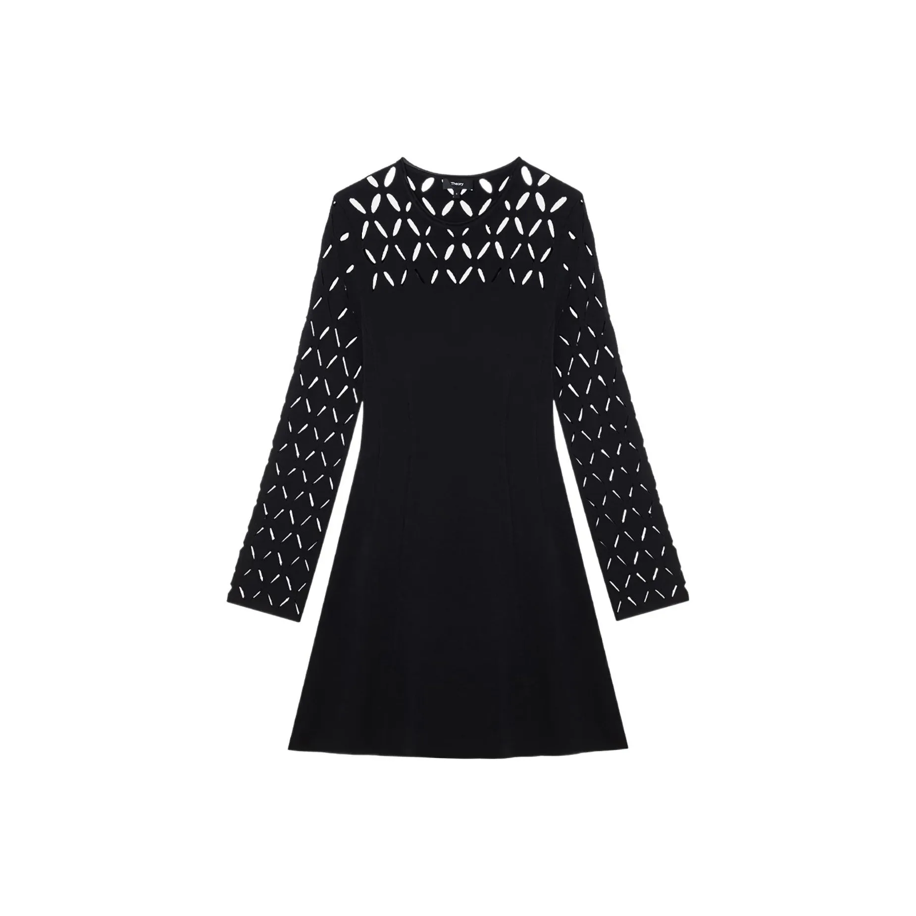 THEORY Long Sleeved Dresses Women's Black