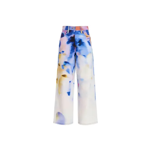 DRIES VAN NOTEN Многоцветные Женские Джинсы