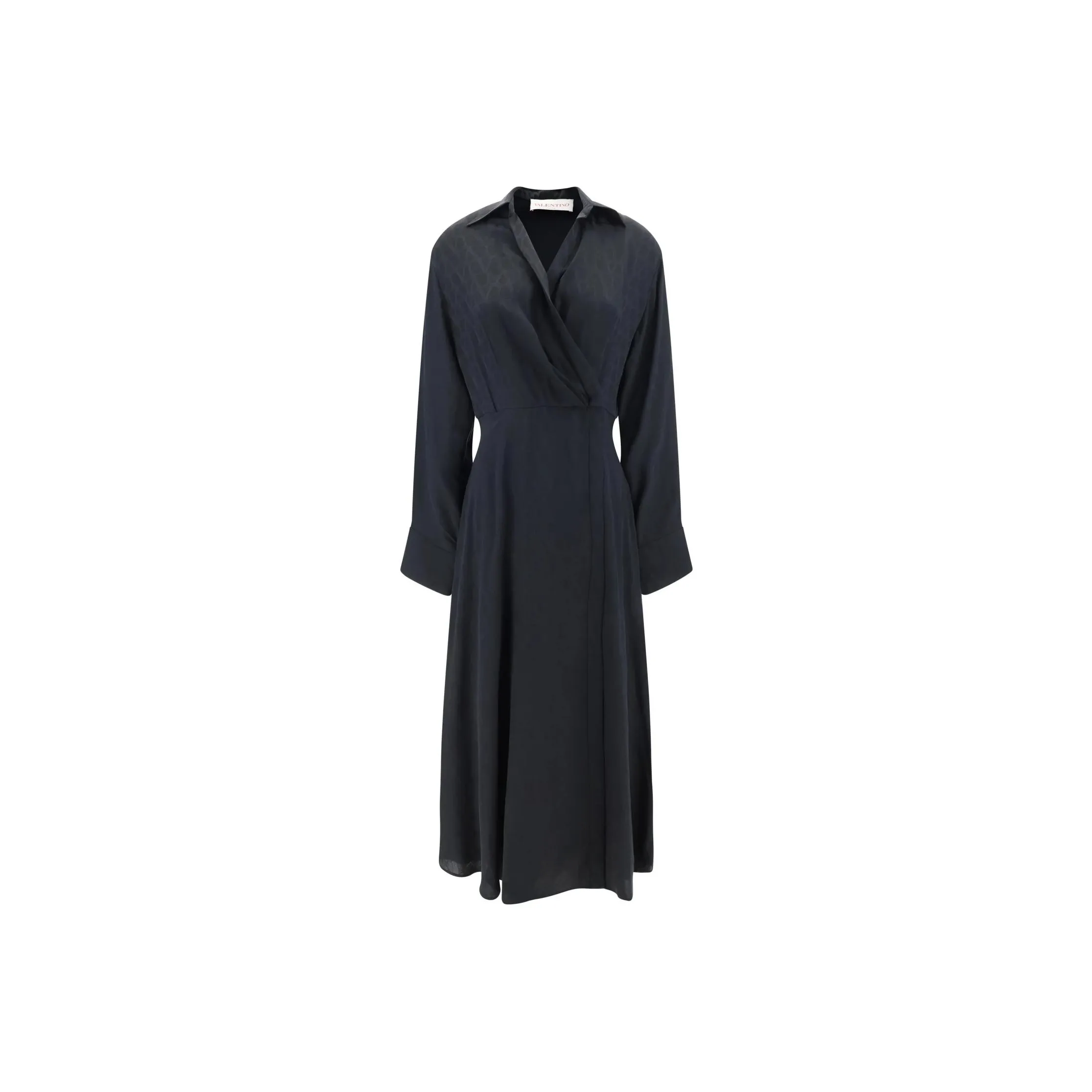 Valentino Long Sleeved Dress Women's Black