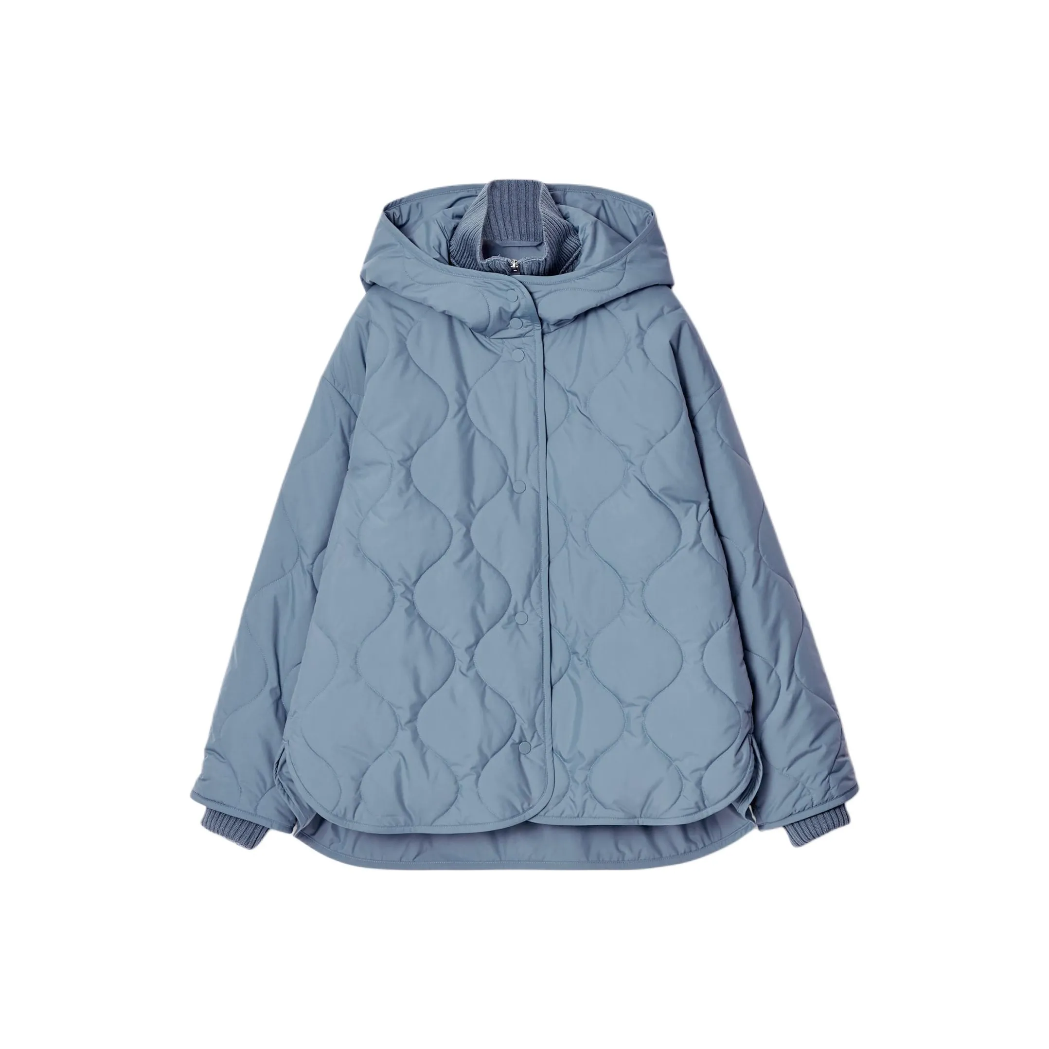 COS Синие Женские Объёмные Куртки (Пуфы)