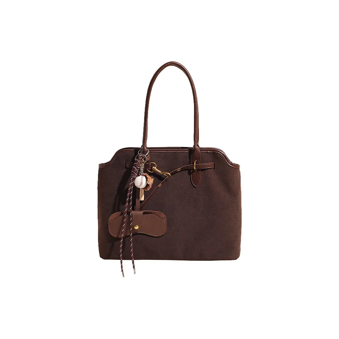 morellybear Замша Тоут Сумка Плечевая Сумка Женская Многоцветная