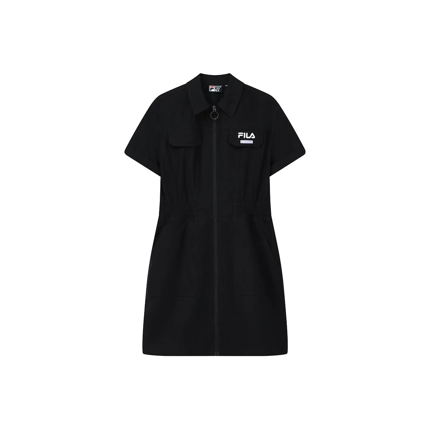 FILA Short Sleeved Dress Women's Jet Black