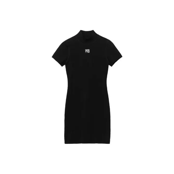 Alexander Wang Short Sleeved Dress Women's Black