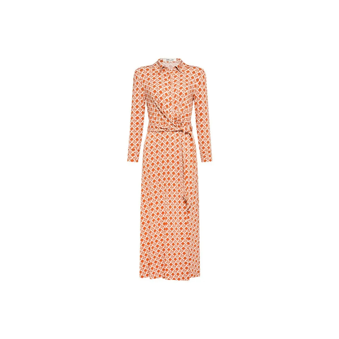 Sandals & Flip Flops SS24 Long Sleeved Dress Women's Honey Orange Color