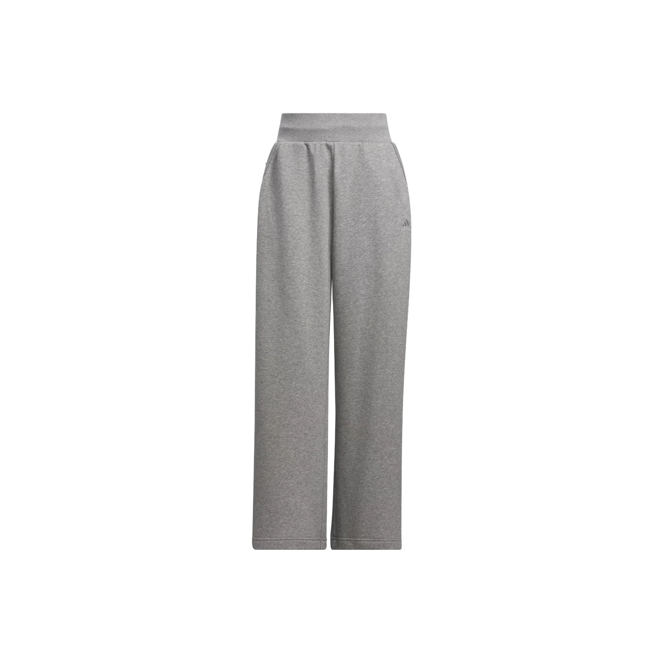 Adidas Knitted Sweatpants Women's Medium Heather Gray