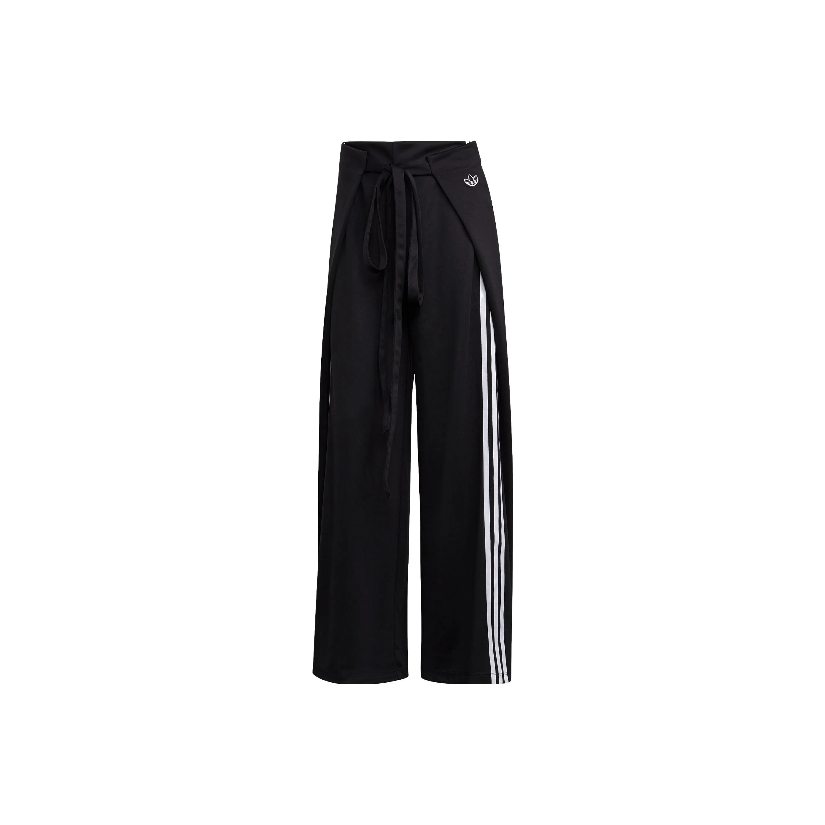 adidas originals Trefoil Women's Wide Leg Knit Track Pants Black