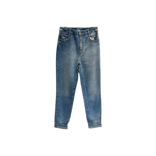 ERMANNO SCERVINO Синие Женские Джинсы