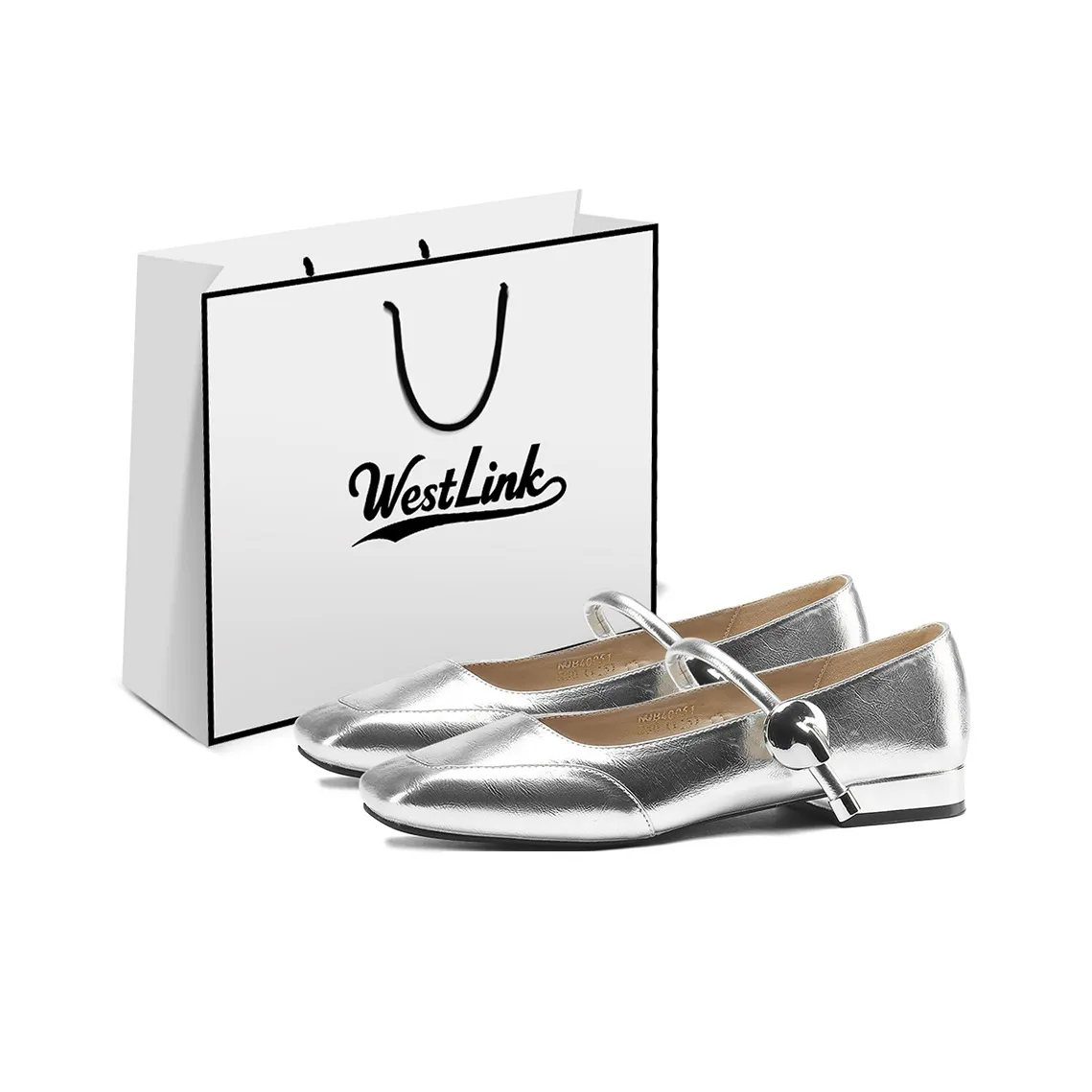 WESTLINK Грубый каблук Туфли Мэри Джейн Женские