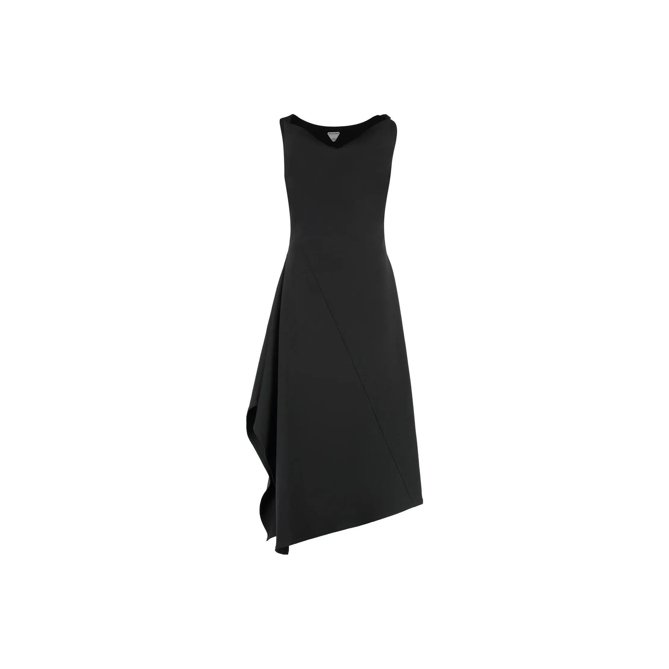 Bottega Veneta Asymmetrical Designed Midi Dress