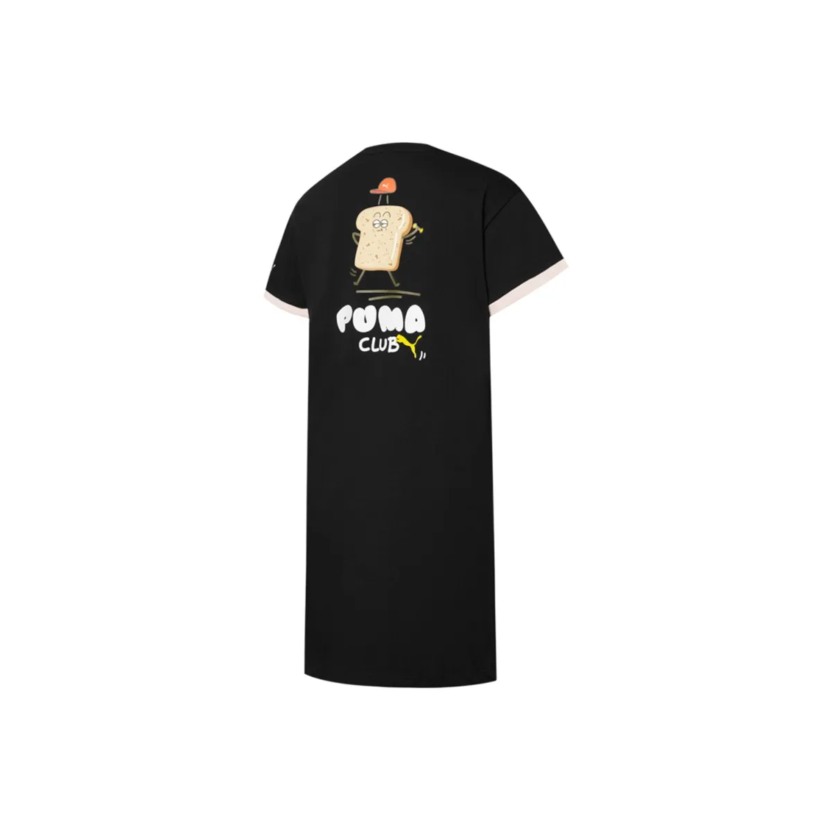 PUMA Короткий рукав Платье Женское Черное