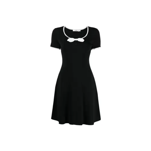 B+AB Black Женские Короткие Платья с Рукавами