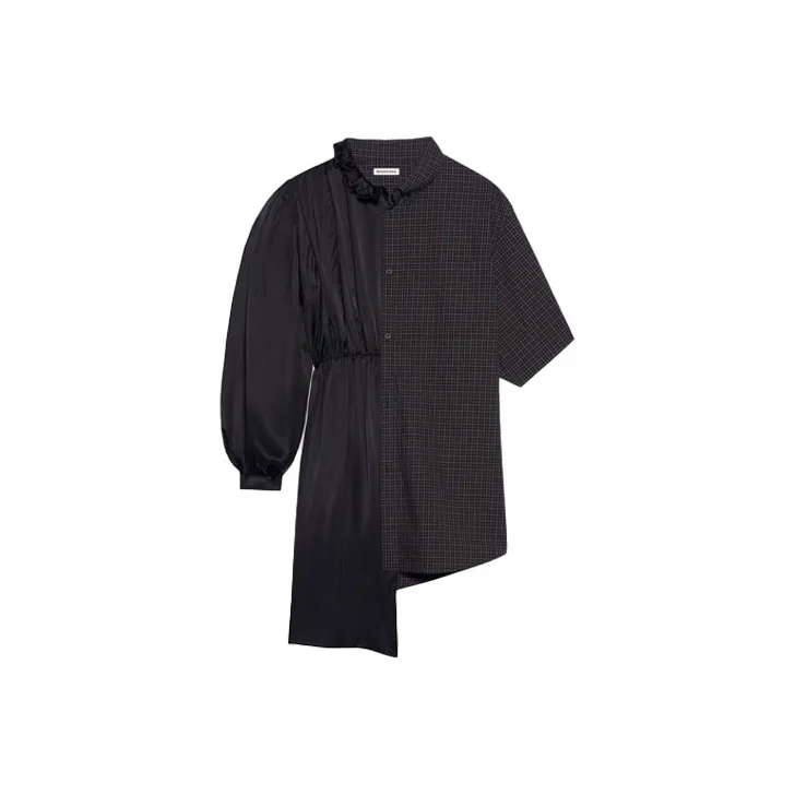 Balenciaga 50/50 Shirt Dress