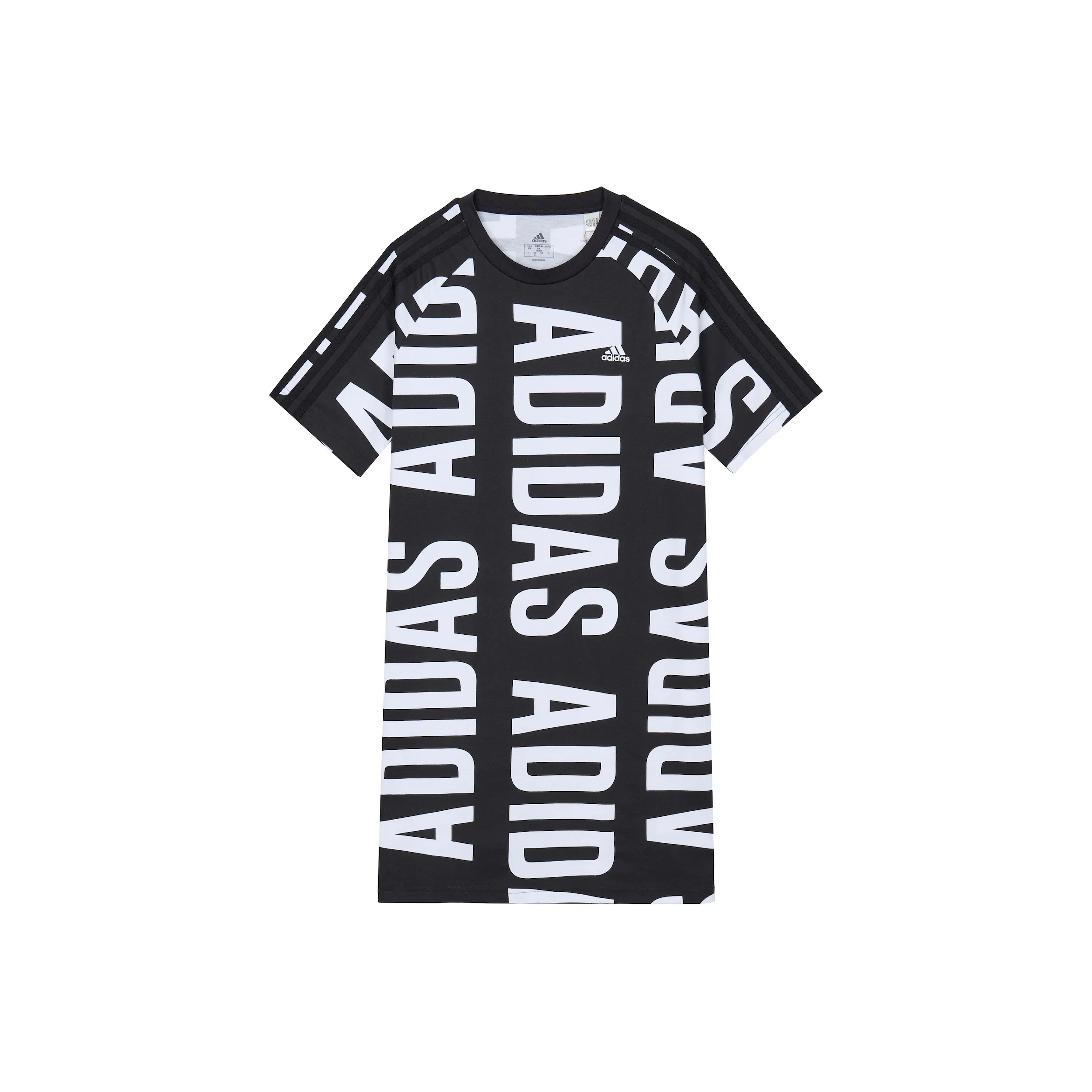 Adidas Short Sleeved Dress Women's Black