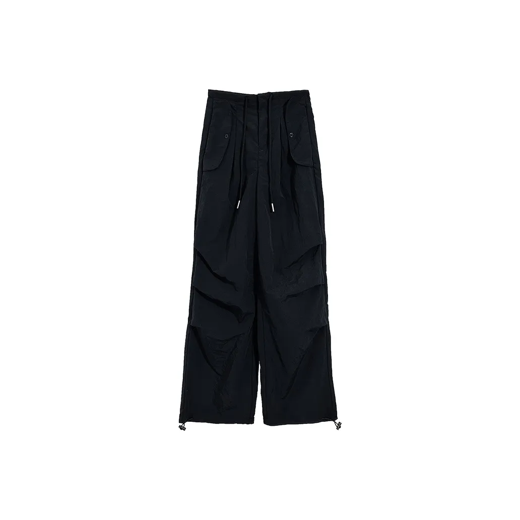 Icicofficial Черные брюки Женские Брюки карго