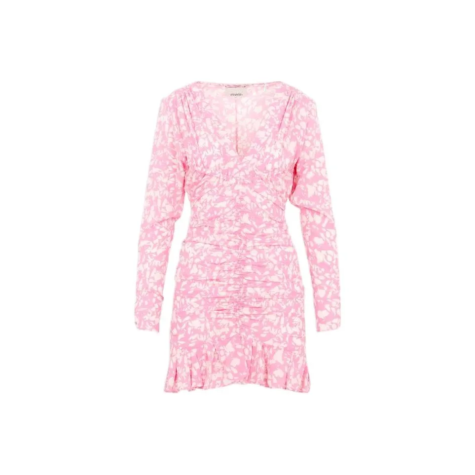 ISABEL MARANT Lara V Neck Long Sleeved Dress