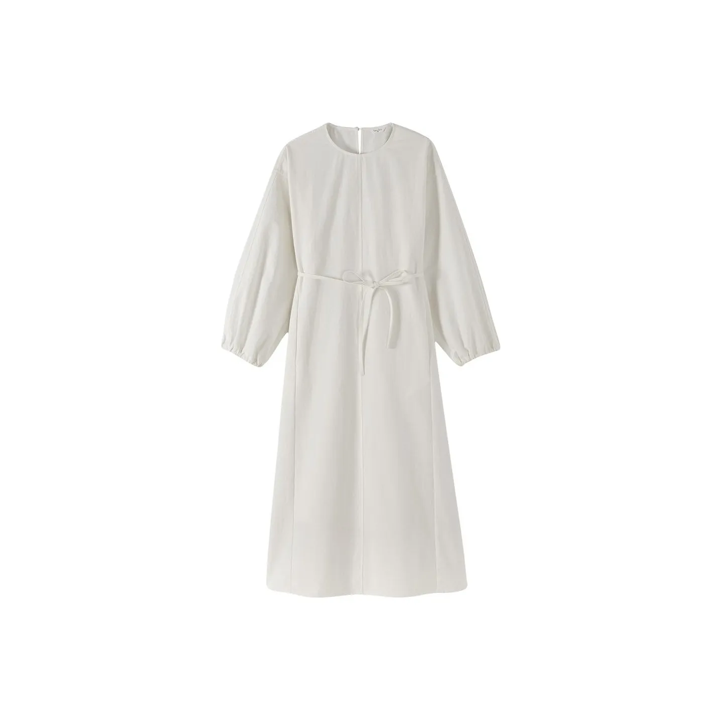 hacikis Длинное платье с длинными рукавами женский белый кардиган