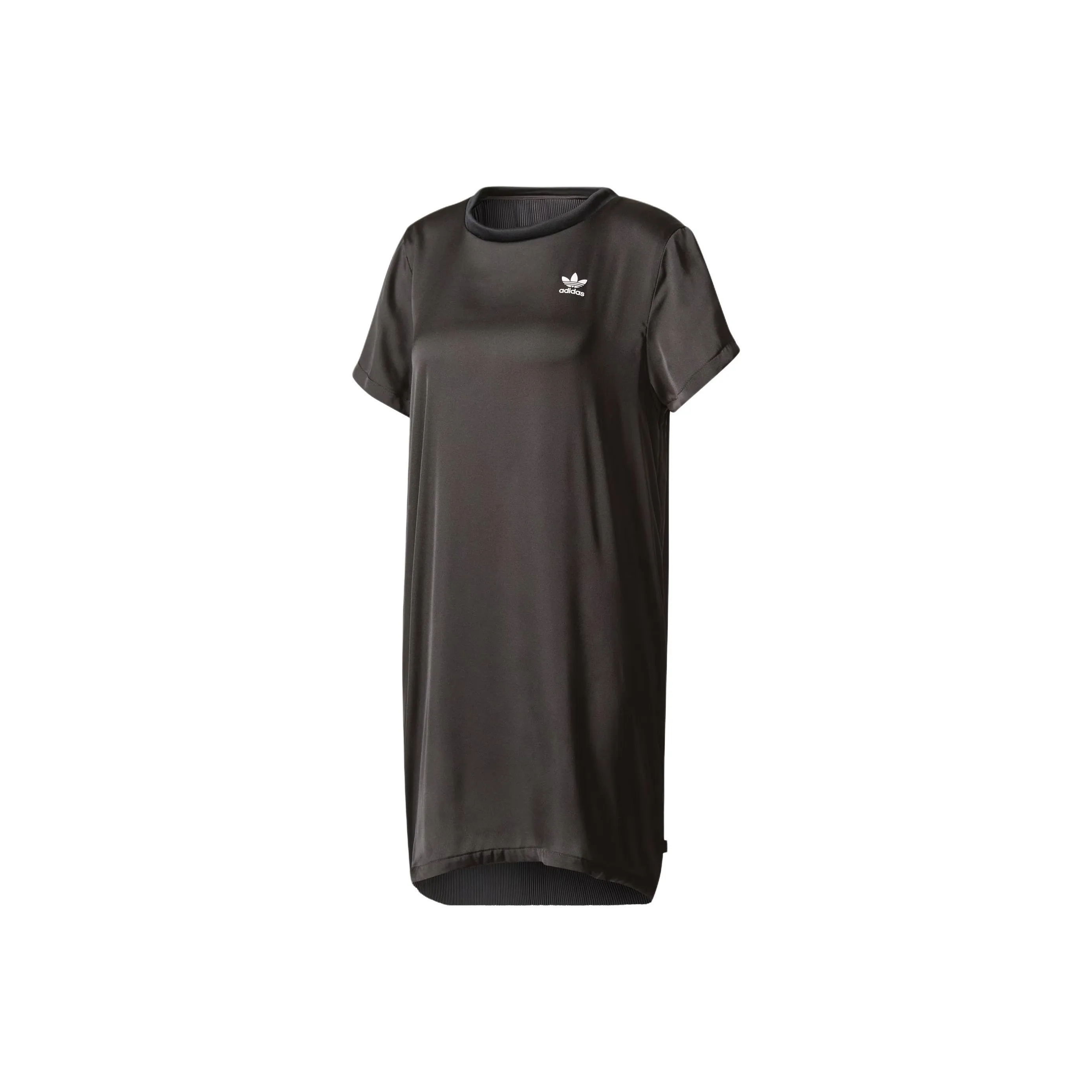 Adidas Originals Короткий рукав Платье Женское Черное