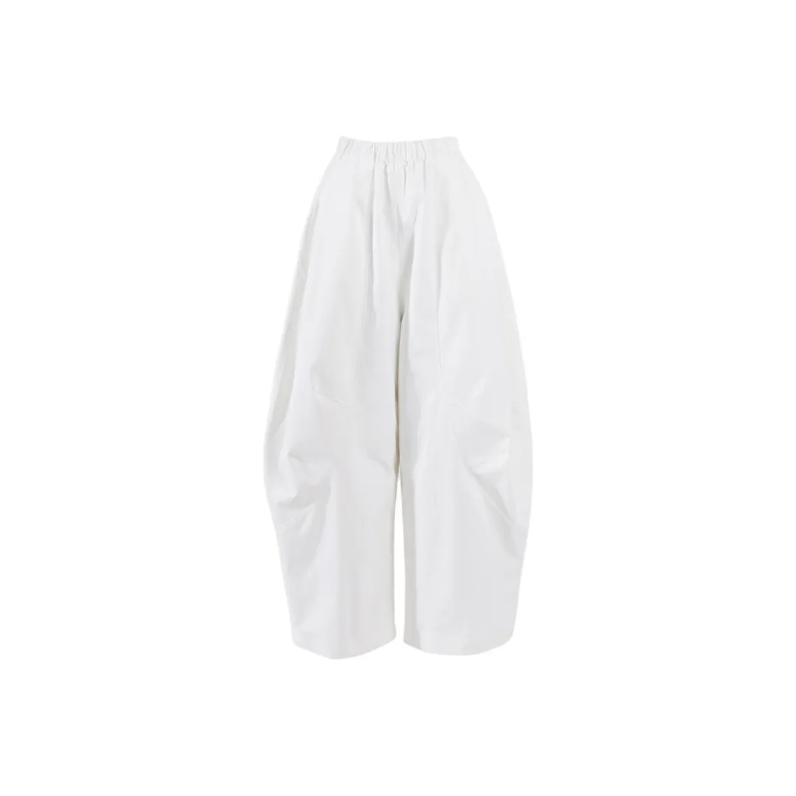 Wen Shan Повседневные брюки Женские Белые