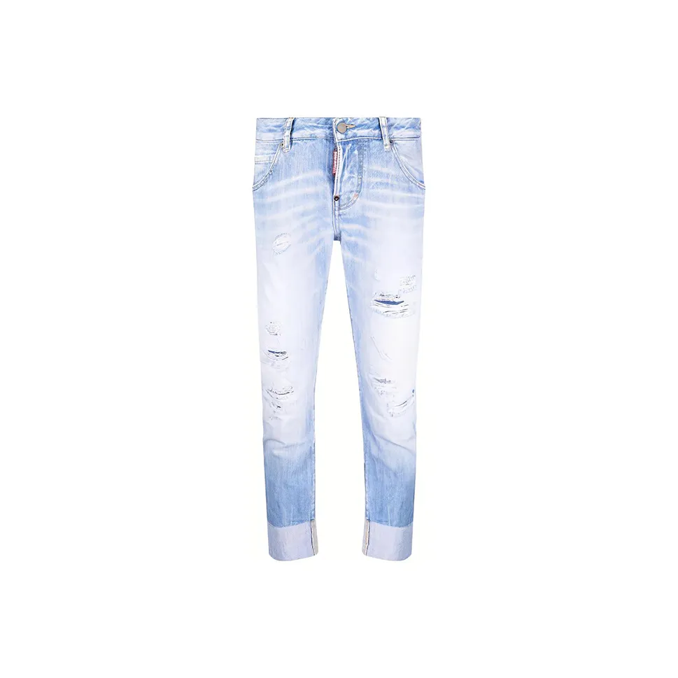 DSQUARED2 Distressed Cropped Jeans