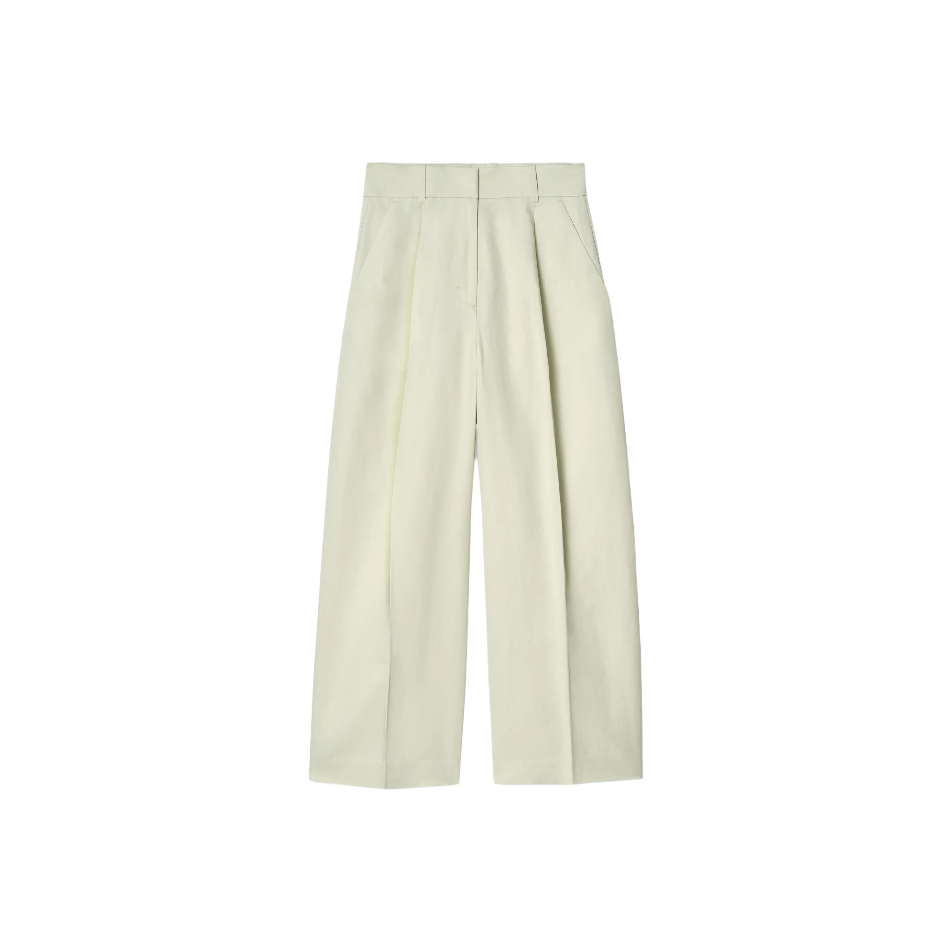 COS Повседневные брюки Женские Светло-зеленые