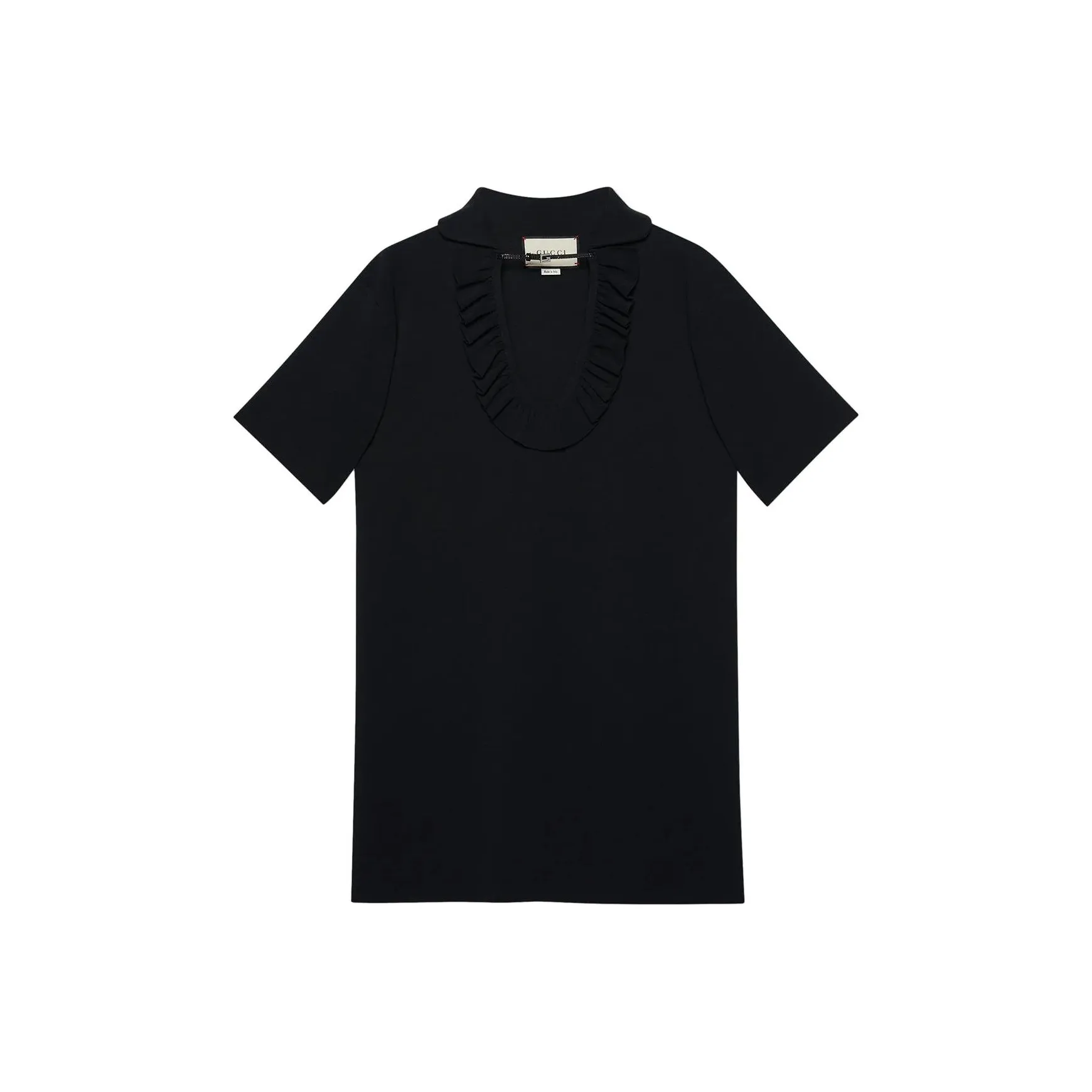 GUCCI Ruffle trim Shift Dress