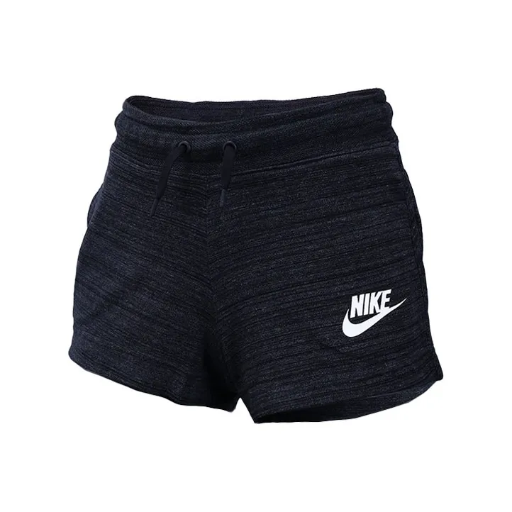 NIKE Черные Женские Повседневные Шорты