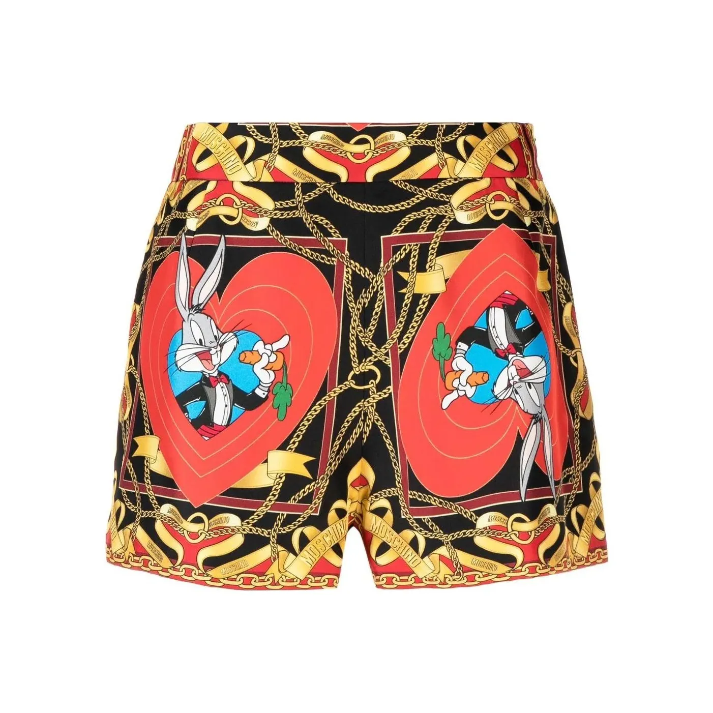 MOSCHINO Многоцветные Женские Повседневные Шорты