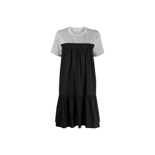 B+AB Black Женские Короткие Платья с Рукавами