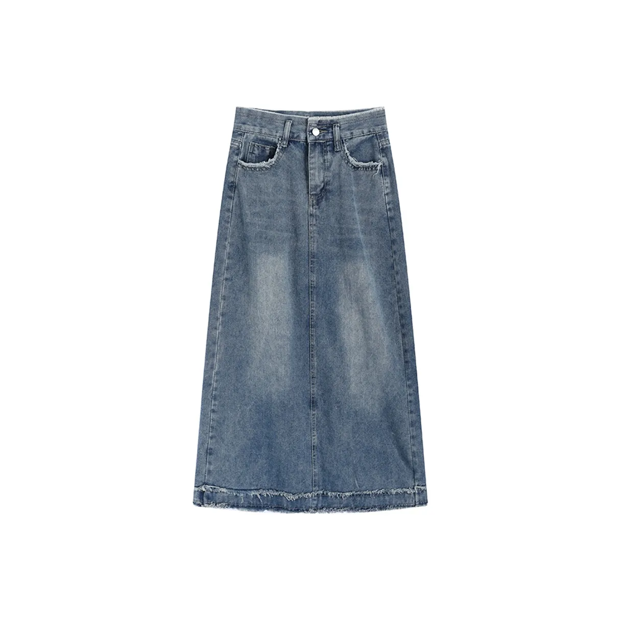 Garbege Denim Dress Skirt Women's