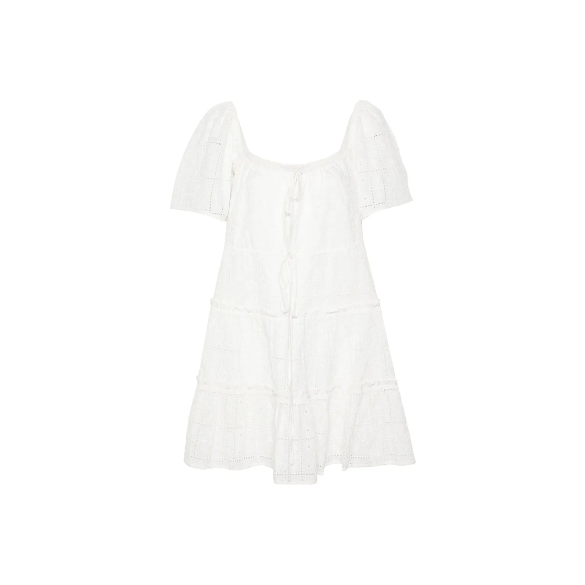 GANNI Broderie Anglaise Layer Dress
