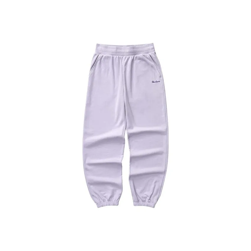 Skechers Фиолетовый цвет фрезии Женские Вязаные Тренировочные брюки