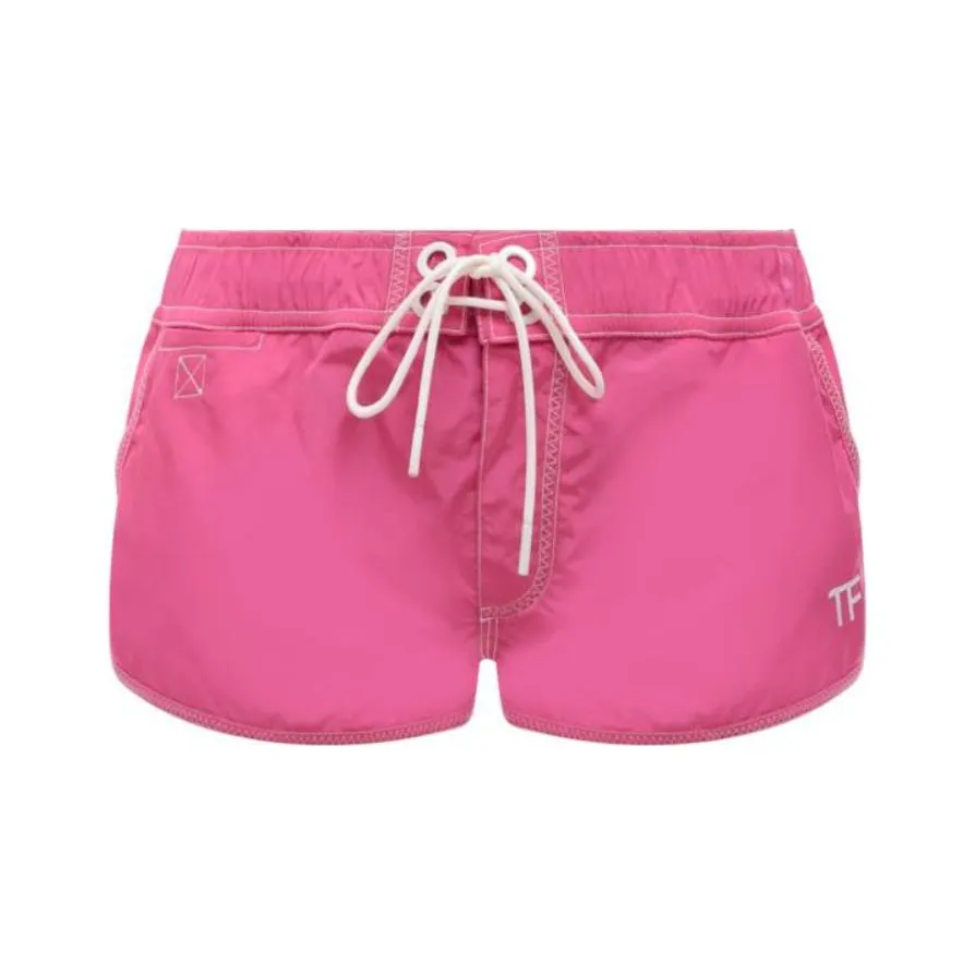 TOM FORD Logo Printed Drawstring Shorts