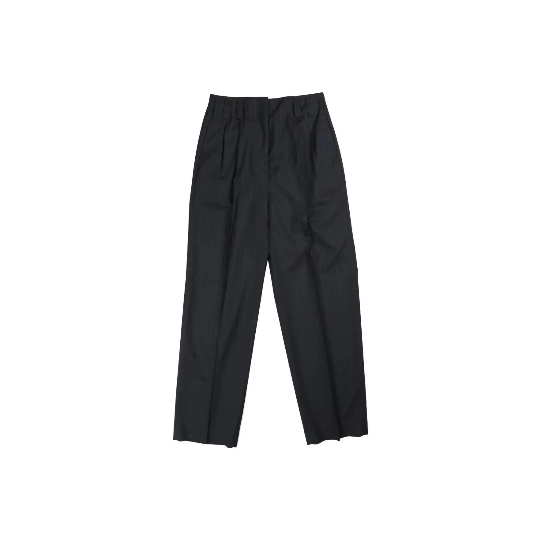 MARGARETHOWELL Pinstriped Tapered Tailored Trousers