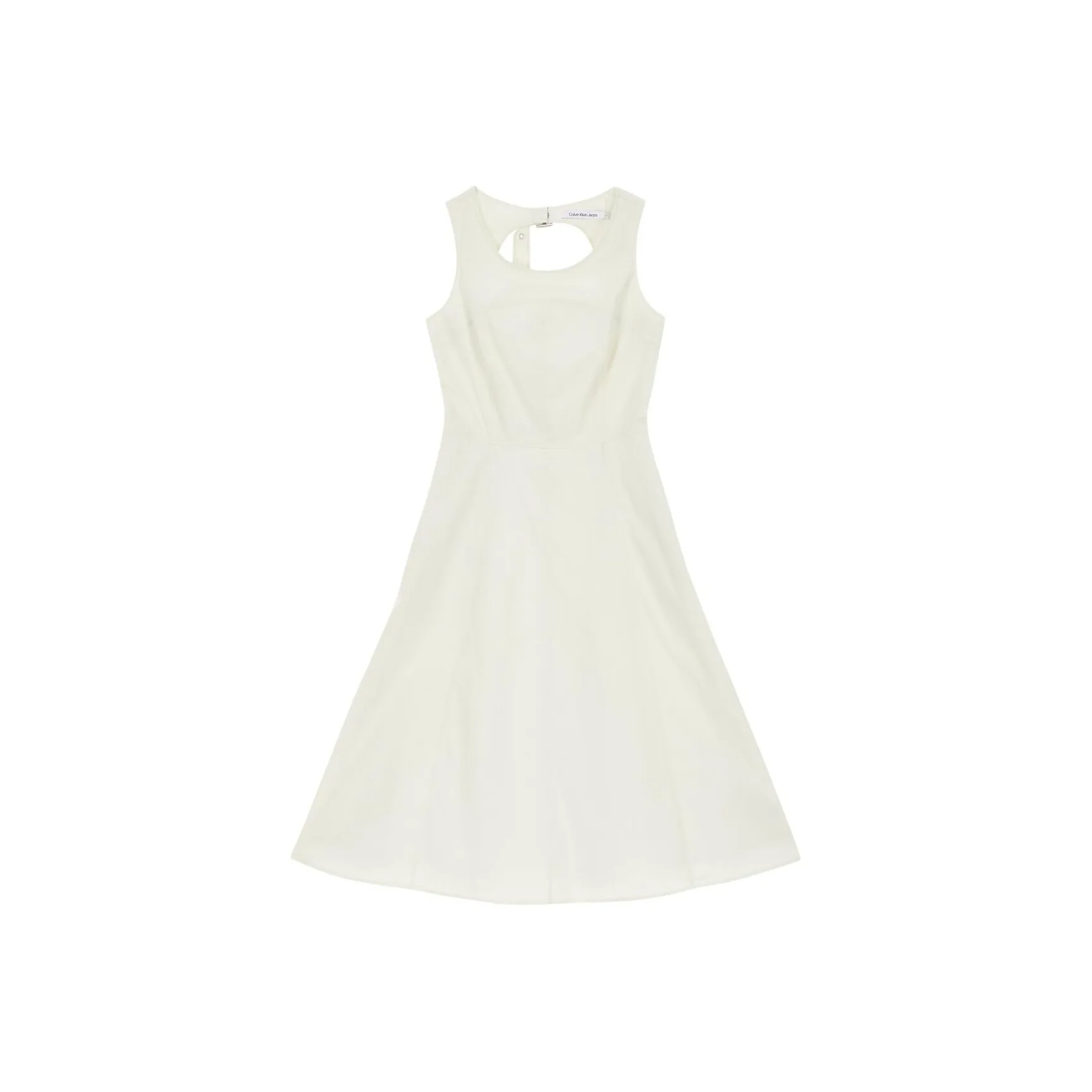 CALVIN KLEIN Sleeveless Dress Women's White