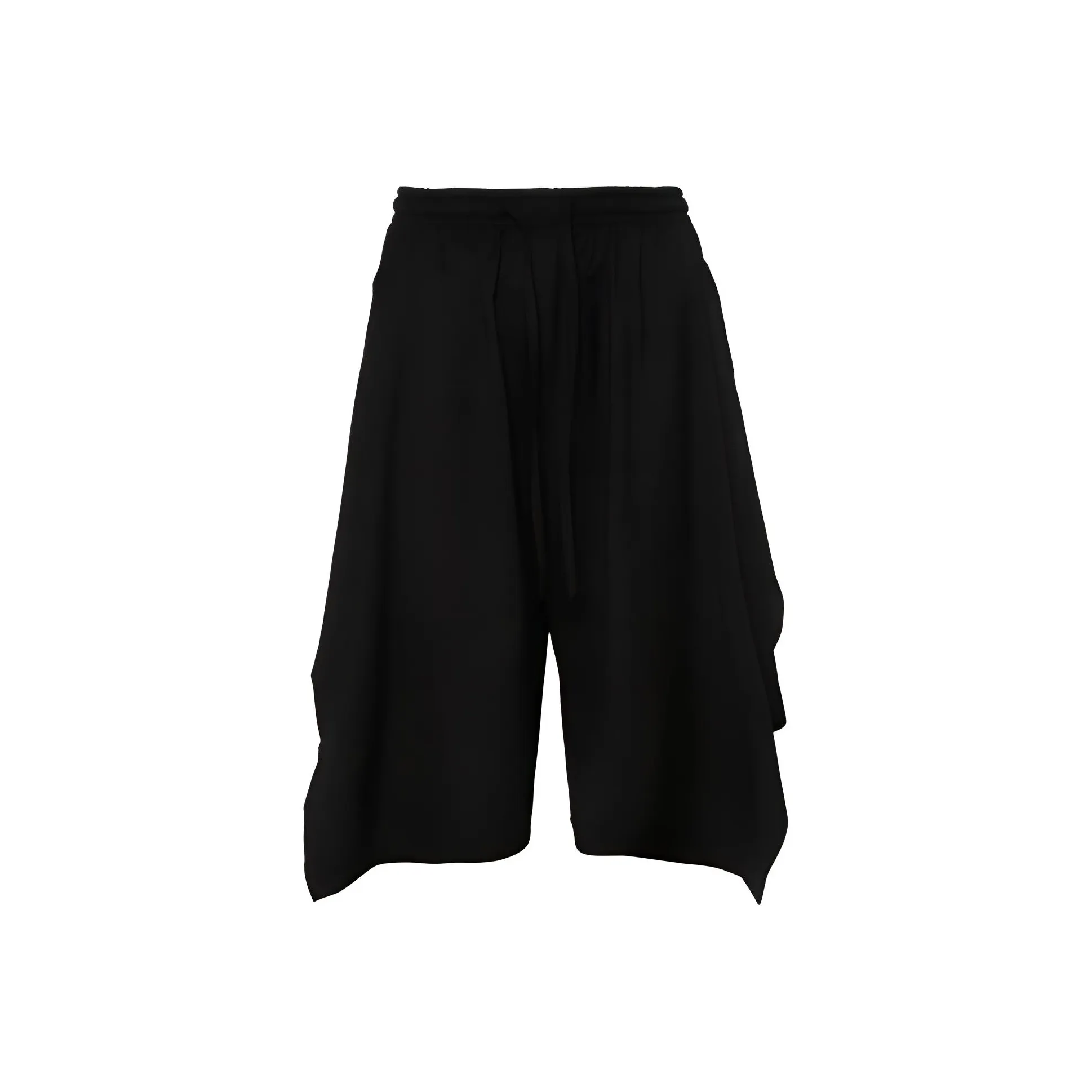 Y-3 Stripe Detailed Layered Effect Shorts